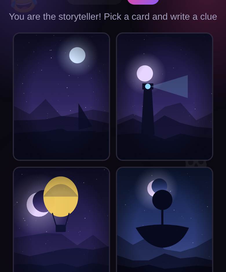 Associations — game screenshot on playparty.live